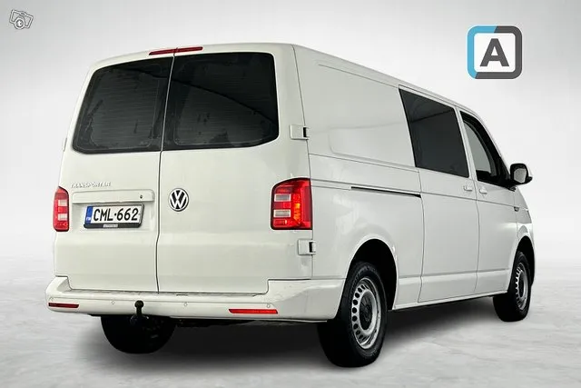 Volkswagen Transporter umpipakettiauto Pitkä 2,0 TDI 84 kW 3000kg PRO+ *Alv-vähennyskelpoinen / Lisälämmitin / Vetokoukku / Cruise / Peruutustutka* - Autohuumakorko 1,99%+kulut - Image 3